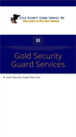 Mobile Screenshot of goldguards.com